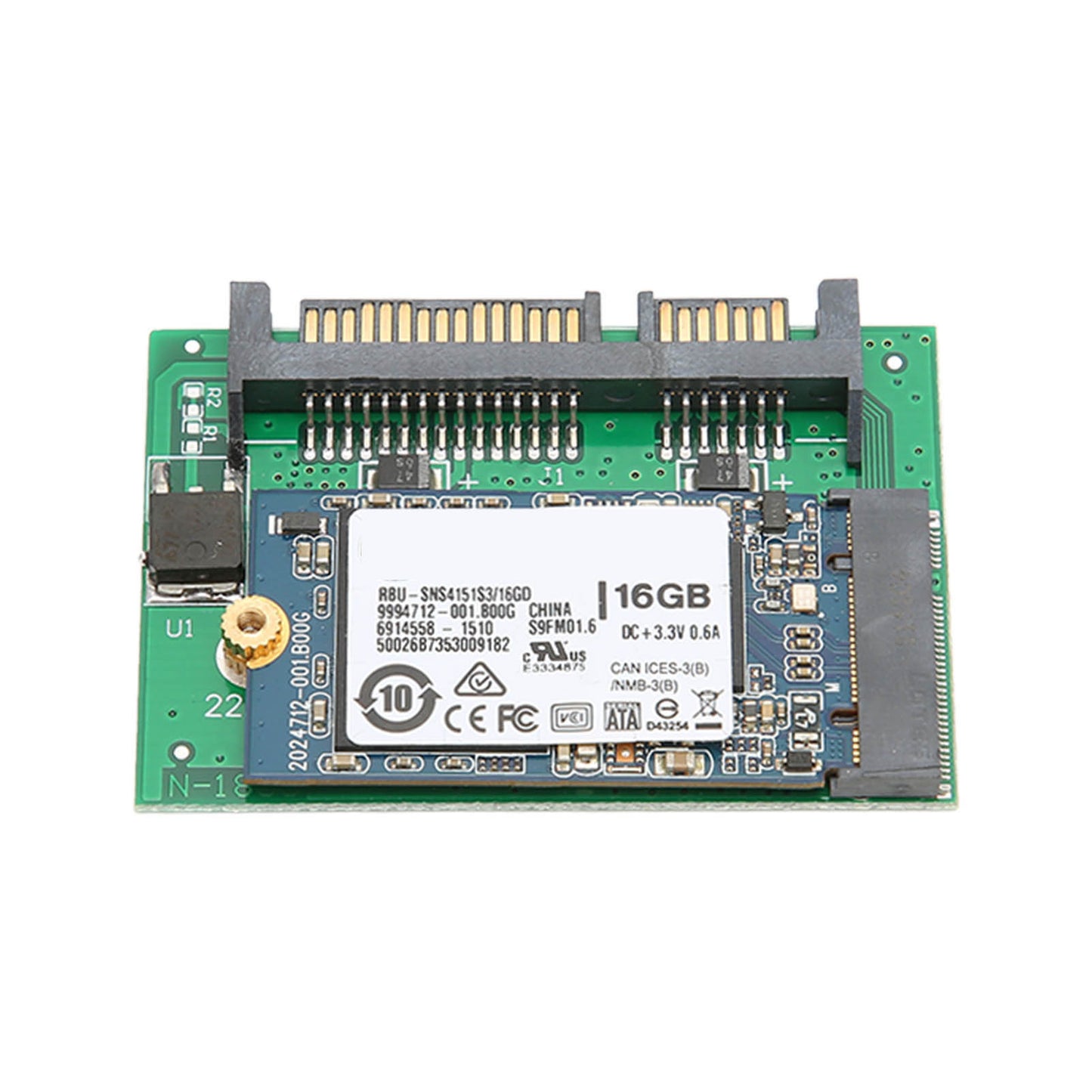 SATA Adapter M.2 SSD 2 in 1 Large Capacity Stable Reliable Portable Plug and Play Computer Accessories 16GB