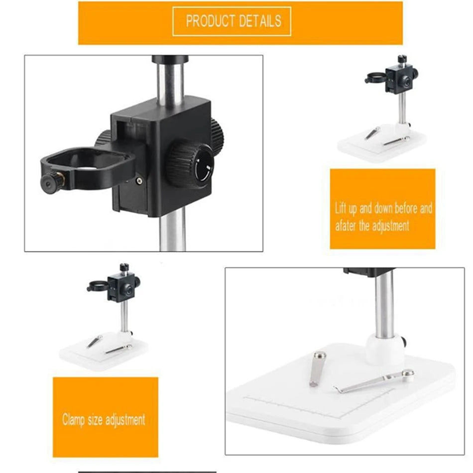 Elikliv EDM43 1000x 4.3" Digital Microscope 1080P Microscopio Digital Para Electronica 1800mAh For Coin PC Laptop Soldering Tool