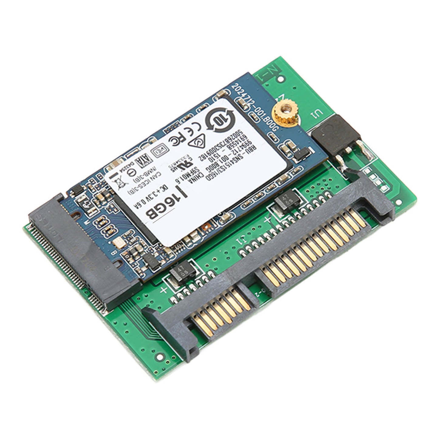SATA Adapter M.2 SSD 2 in 1 Large Capacity Stable Reliable Portable Plug and Play Computer Accessories 16GB